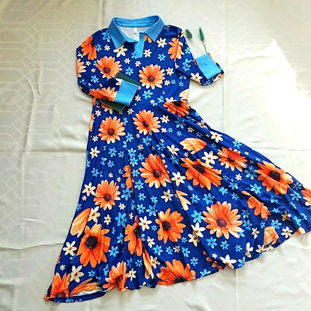 1950s Style Swing Dress NWOT